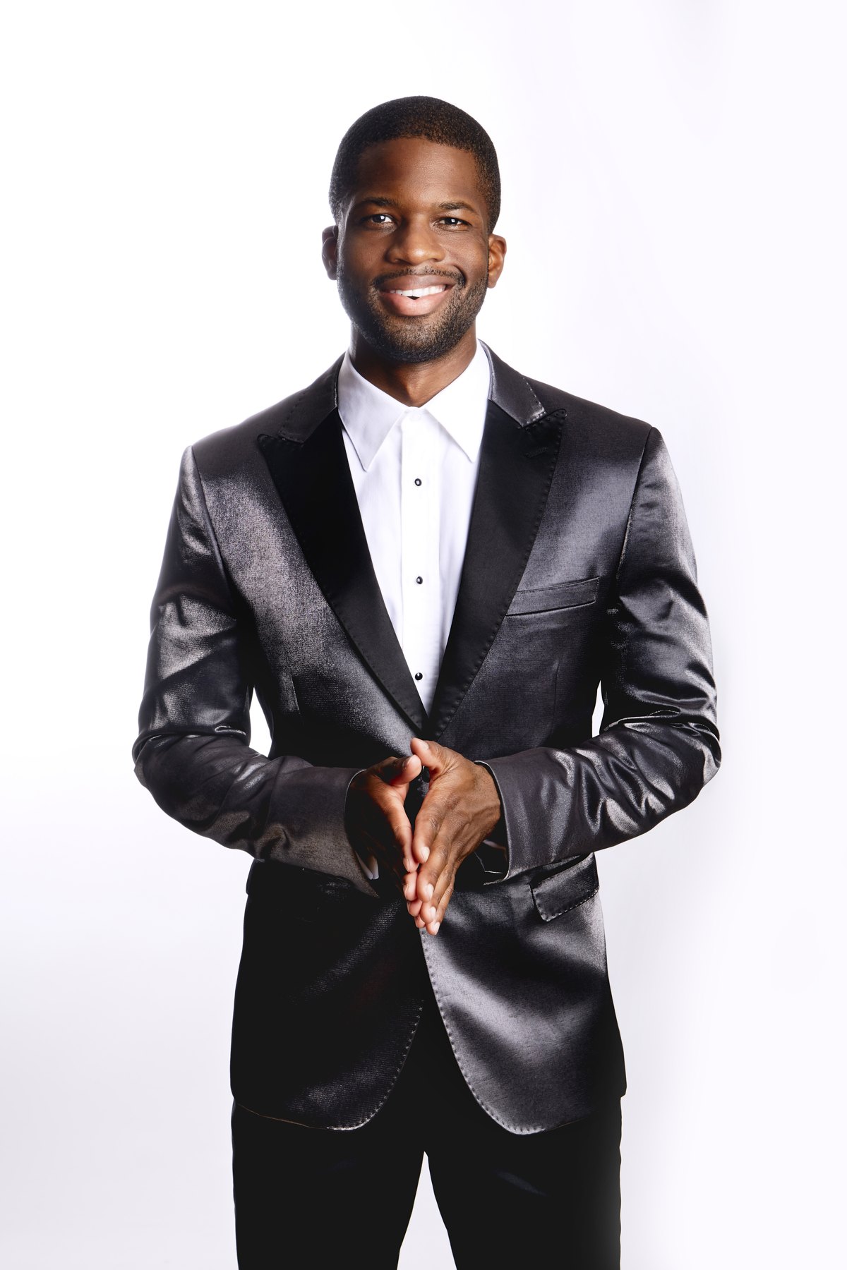 Portrait of bass-baritone Justin Hopkins