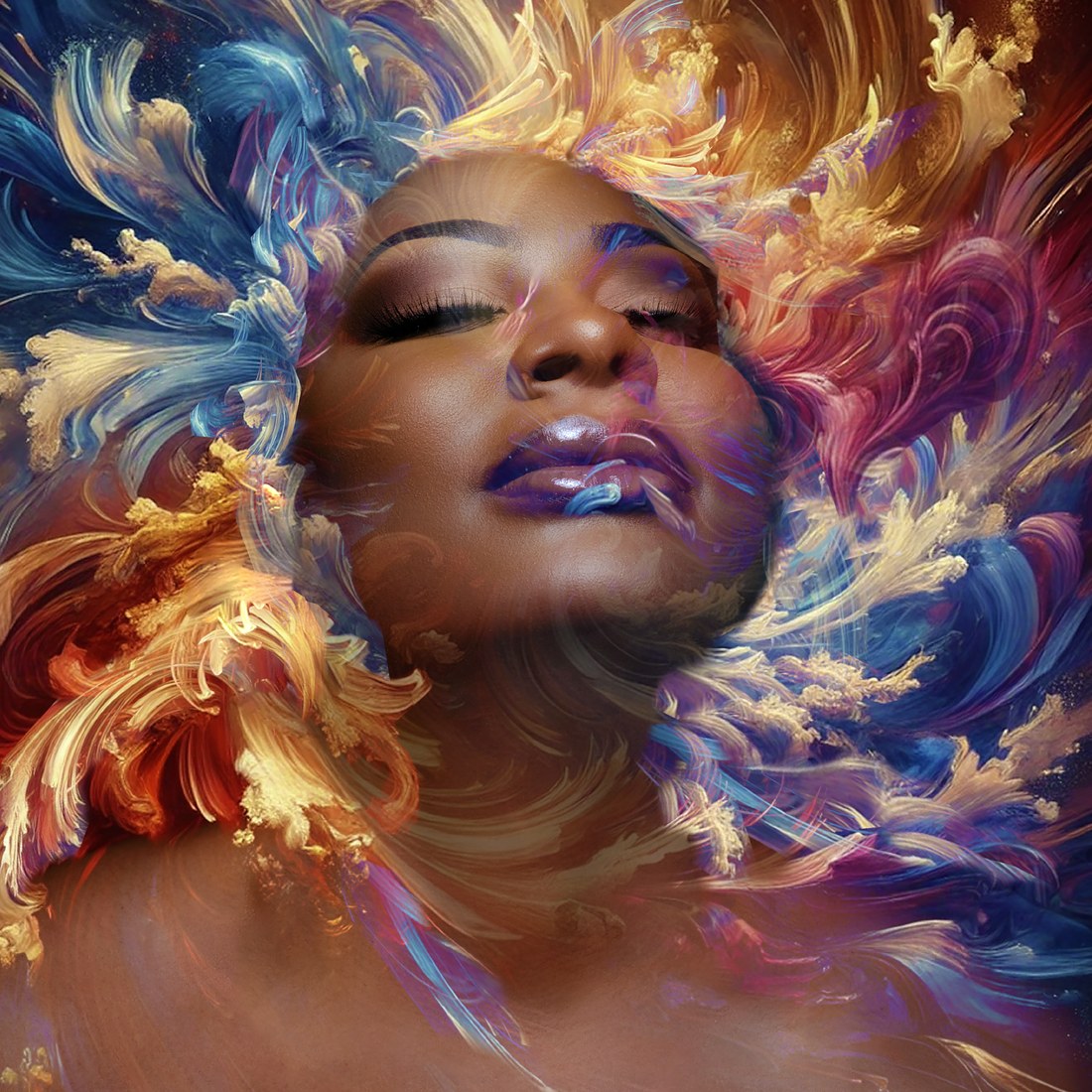 Evolution album cover, Raehann Bryce-Davis