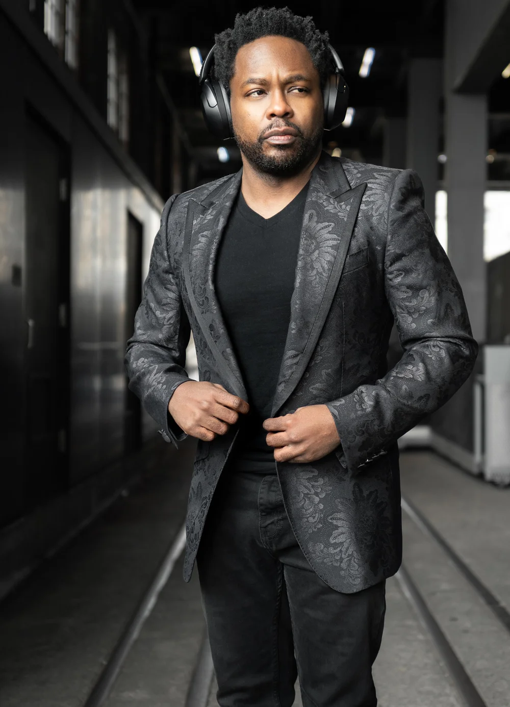 Portrait of baritone Will Liverman